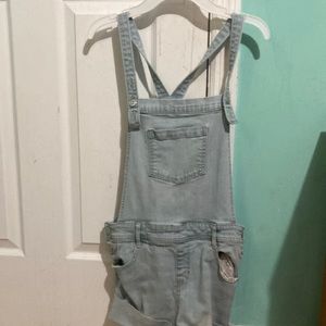 Denim Overalls
